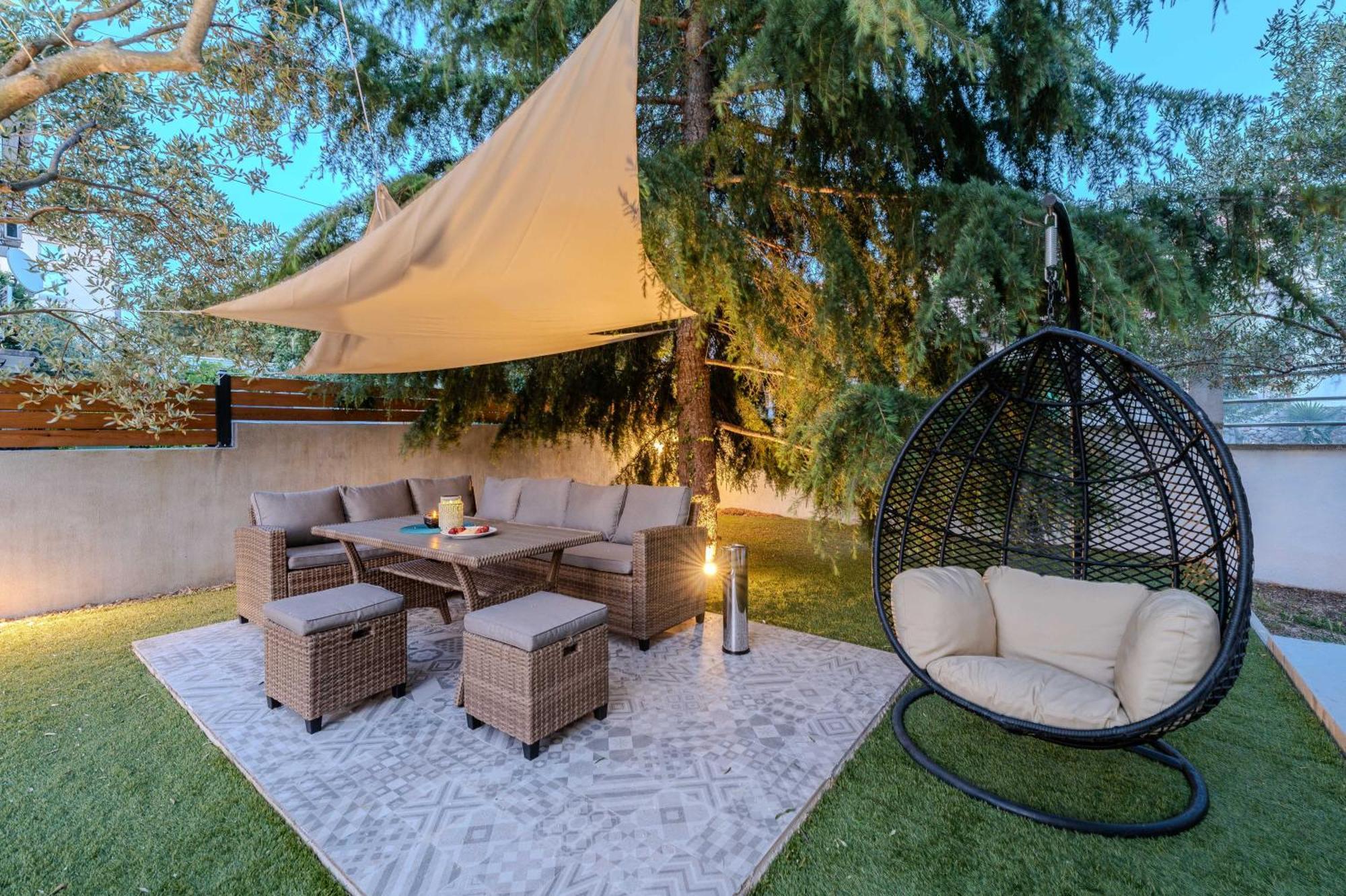 Villa B&D Zadar For The Complete Pleasure Of Vacation !Heated! Private Pool! Green Oasis In The Center Of Zadar, 100M From The Sea Exterior foto